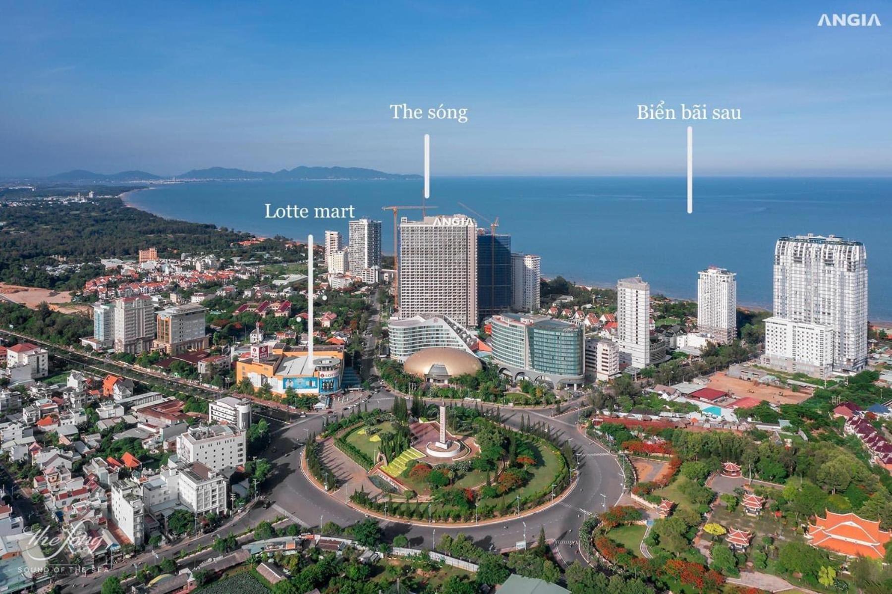 Infinity Pool Luxury Apartment The Song Vung Tau Exteriör bild